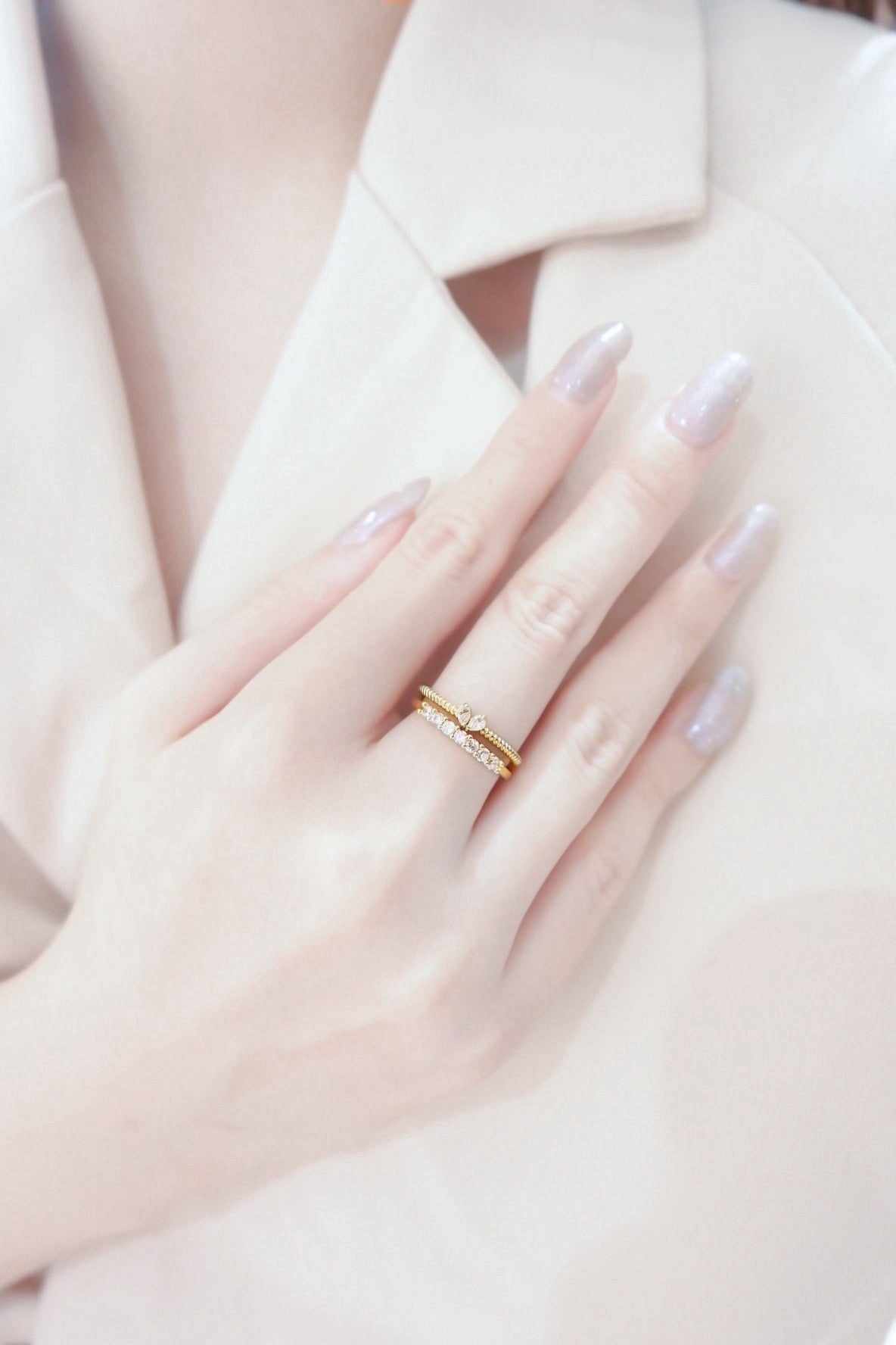 Only Love Stackable Ring (Gold)