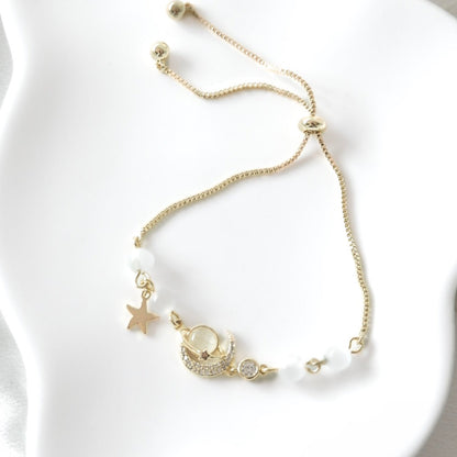 Luna Adjustable Bracelet (Gold)