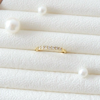 Minimalist Stackable Ring (Gold)