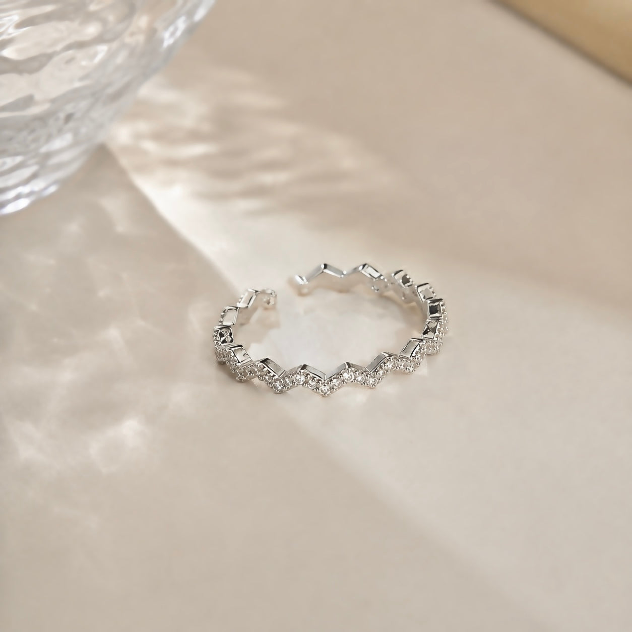 Aeris Adjustable Ring (Silver)